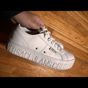 Versace Jeans Couture mens playform shoes